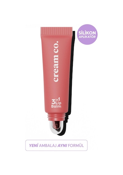 Cream Co. Onarıcı Besleyici Nemlendirici Dudak Bakımı 3in1 Lip Balm Cupcake