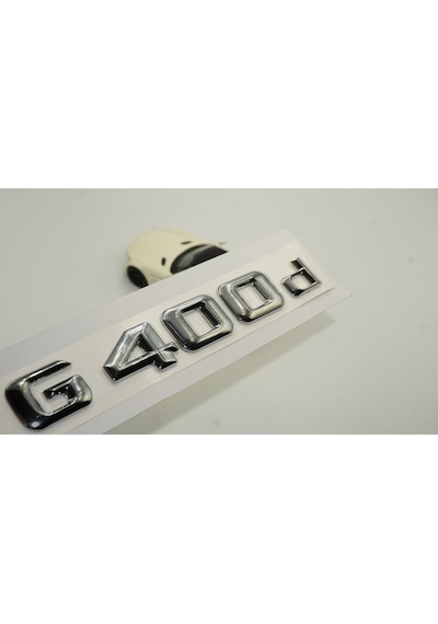 G400d Bagaj Krom Metal 3m 3d Yazı Logo