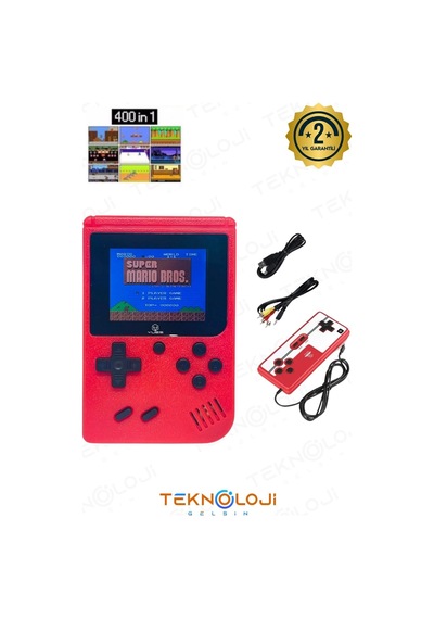 Mini Atari Gameboy Oyun Konsolu Gamebox Kollu Atari 400 Oyunlu