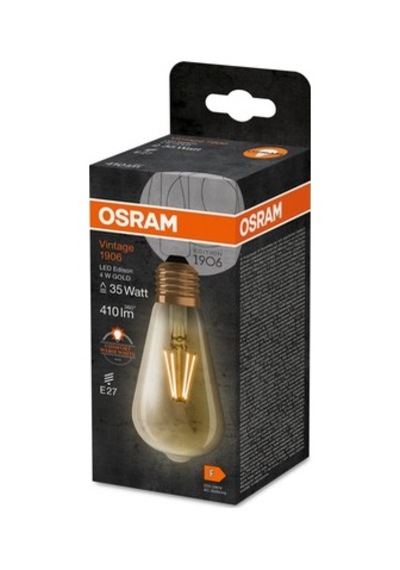 Osram Vintage Gold Edison 4w 2400k 410lm E27 Duy Flamanlı Sarı Işık