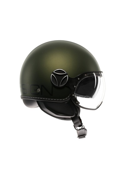 Momodesign Fgrt Evo Mono Matt Green Black Açık Kask Renkli