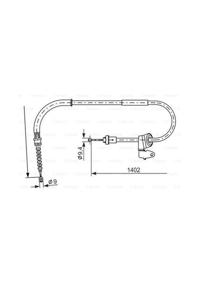 Bosch 1987482226 Fren Teli