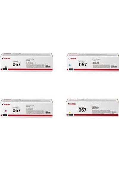 Canon CRG-067 4 Renk Toner Seti - Kutusuz