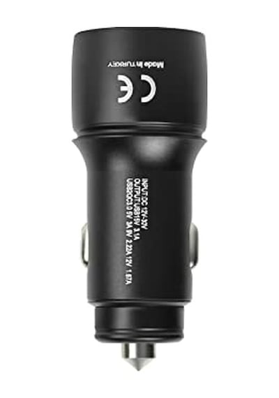 W Araç Şarjı 3 Port 1 M Type-c Kablo B2737