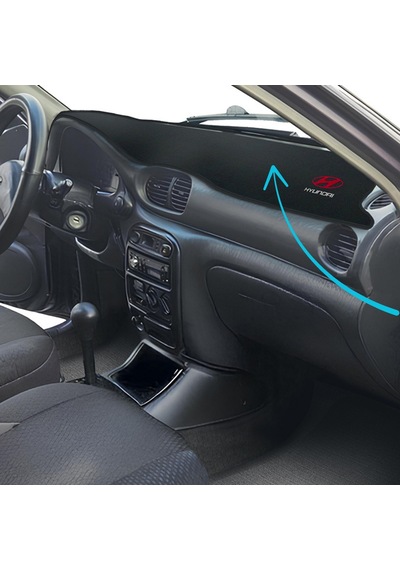 Hyundai Accent Yumurta Kasa Siyah Torpido Halısı Oto Ayna Askısı Tampon Çeki İpi Torpido Ped