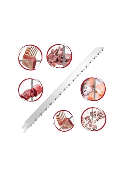 Paslanmaz Çelik Et Kemik Kesme Testeresi - 30 Cm