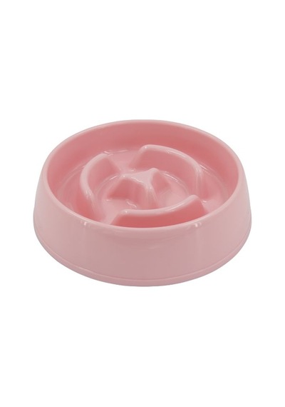 Mikopet Yavaş Mama Yeme Kabı 375 Ml. Çok Renkli