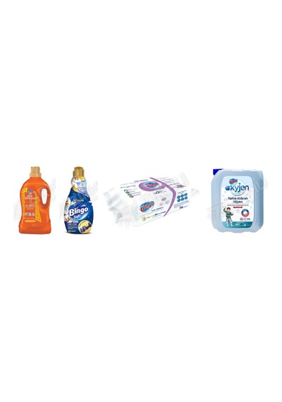 Bingo Giysi Şampuanı 3lt + Soft Yumuşatıcı 1440 Ml + Yüzey Tem.havlusu 96'lı + Çam.suyu Oksijen 4 L 4'lü Set Diğer