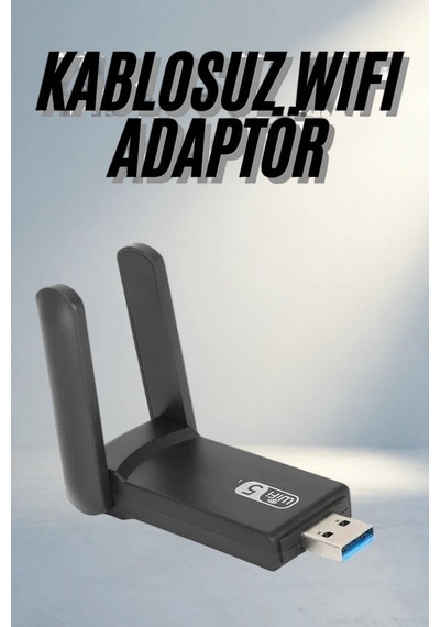 Çift Bantlı Wifi Adaptörü 2'si 1 Arada Usb 3.0 - 4994