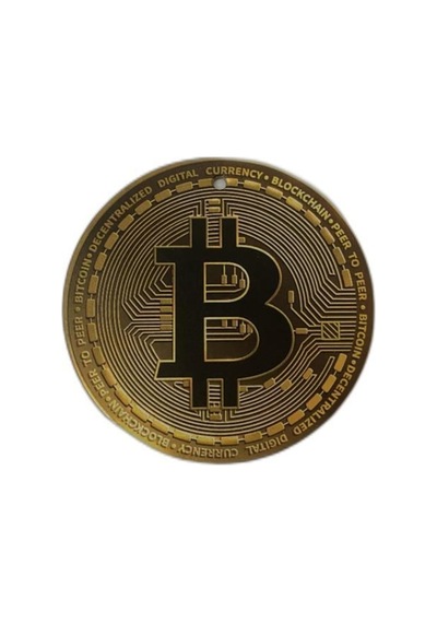 Bitcoin Asma Koku - Dekoratif Oto Asma Koku - Kripto Araç Koku