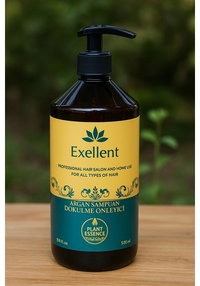 Exellent Argan Şampuanı Hacimsiz - İnce Telli