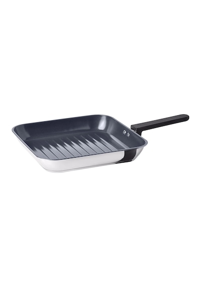 Ikea Mıddagsmat Kızartma Tavası 28 Cm Krom - Siyah 1 Parça Gümüş - Siyah