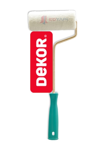 Dekor Kadife Rulo Vernik.Yağlı Boya 15 Cm 1067