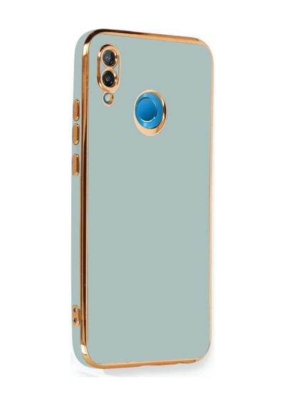 P20 Lite Kılıf Volet Silikon - Açık Yeşil