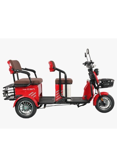 Csn Portofino Elektrikli 3 Tekerlekli Motor Kırmızı