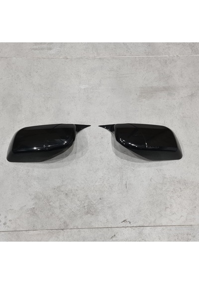 Bmw 5 Serisi E60 Yarasa Ayna Kapak. Parlak Siyah. Abs Plastik