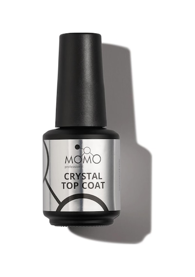 Momo Professional Kalıcı Oje İçin Crystal Top Coat Nano Fırçalı 20 ML