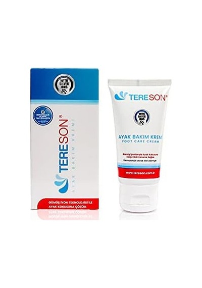 Tereson Koku Karşıtı Ayak Bakım Kremi 50 Ml Gümüş Iyon Korumalı