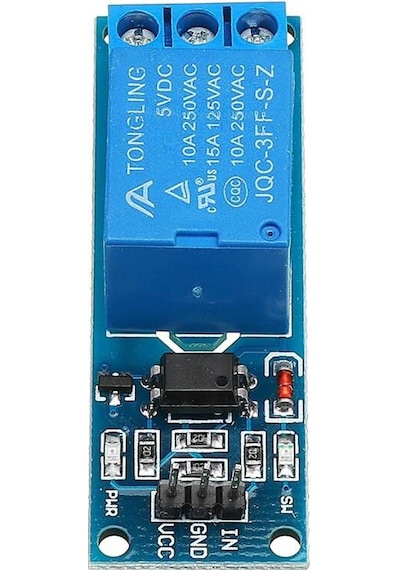 Tek Kanallı 5v Röle Modülü - Single Channel Relay Kartı Arduino Uyumlu