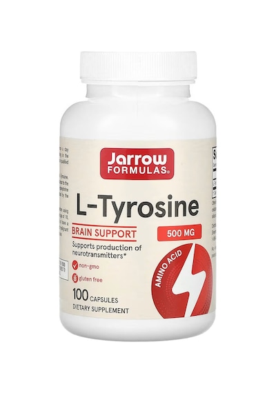 Jarrow Formulas L-tyrosine Brain Support 500 Mg 100 Caps