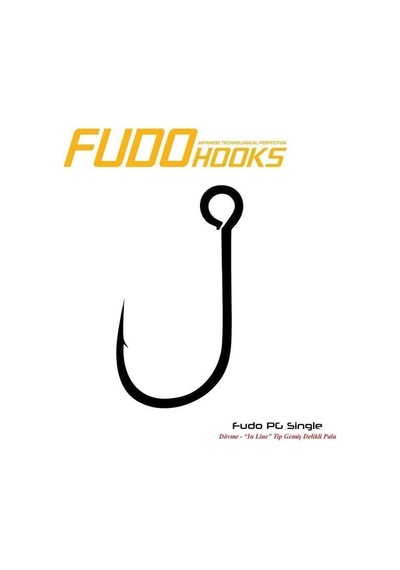 Fudo 7308 Pg Single Yeni Nesil Galvaniz Sahte İğnesi 2/0