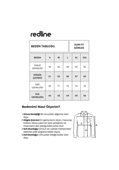 Redline Flex Slim Fit Yumuşak Kolay Ütü Nefes Alan Erkek Gömlek Gri