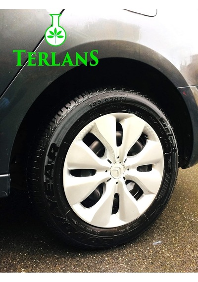 Terlans Motor Ve Jant Temizleyici 500 Ml + Uygulama Süngeri / Güçlü Yağ & Gres Çözücü Sprey / Rim Cleaner & Eng
