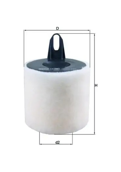 Mahle Lx1651 Hava Filtresi 13717532754