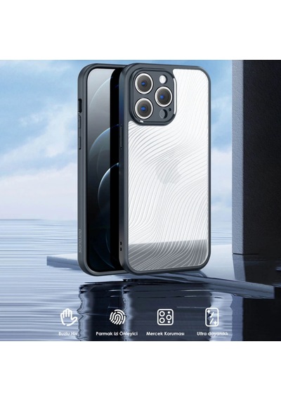 Dux Ducis İphone 12 Pro Max Aimo Series Premium Buzlu Sert Pc-tpu Kılıf- 5775 Çok Renkli