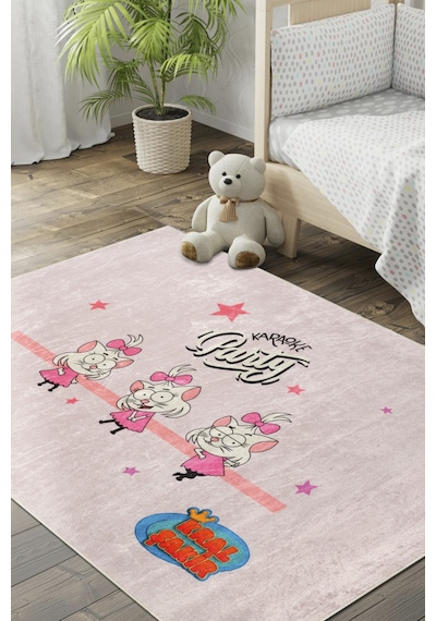 Kaşmir Halı X Kral Şakir Canan Party 100x150 Cm Renkli Çok Renkli