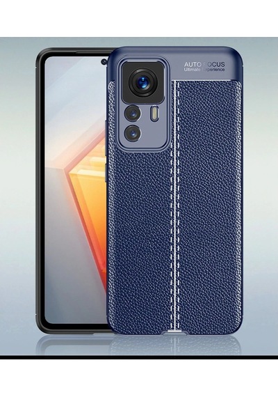Xiaomi 12T Pro Kilif Niss Deri Görünümlü Silikon Kapak 472758099