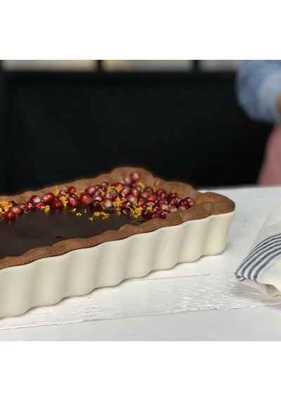 Emile Henry Tart-börek-fırın Kabı Dikdörtgen 36.5 X 15 Cm - Mat Sarı/provence Yellow Mat Sarı