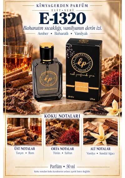 KP E-1320 Erkek Parfüm Edp 50 Ml