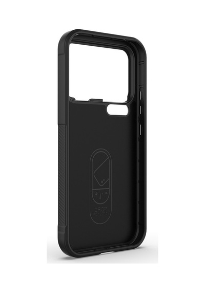 Xiaomi 17 Pro Max Kılıf Esnek Tpu Oyuklu Arka Yüzey Tasarımlı Zore Etnik Silikon Kapak Siyah
