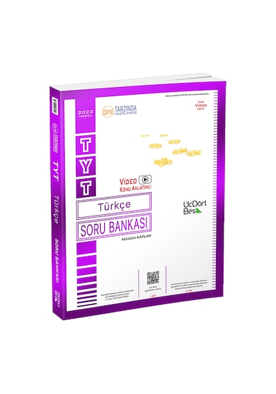 Üç Dört Beş Yayınları Tyt Türkçe Soru Bankası