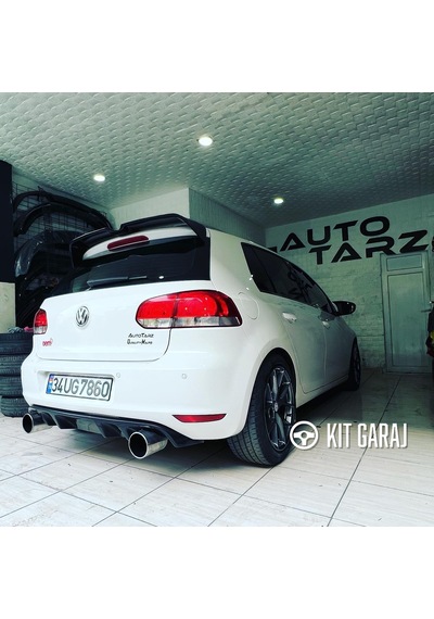 Volkswagen Golf 6 Rieger Boyalı Difüzör Plastik