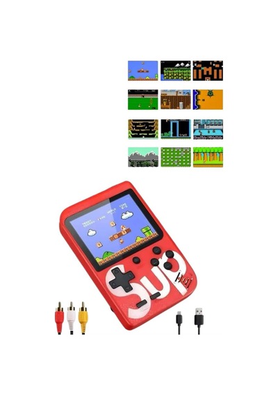 Nostalji Oyunlu Mini Atari Gamebox 400 Oyunlu El Atarisi -