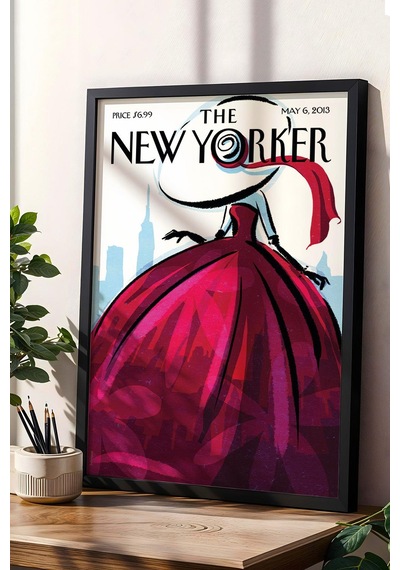 The New Yorker Çerçeveli Tablo May 6 2013