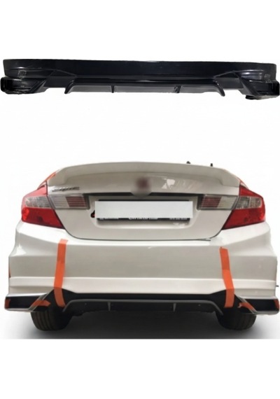 Honda Civic Fb7 Egzoz Görünümlü Difüzör Plastik