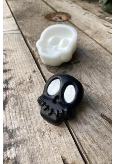 Kuru Kafa Tekli Mum Kalıbı Silikon