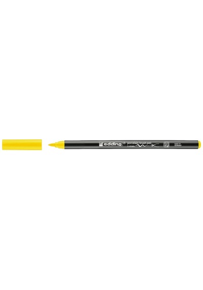 Edding 4200 Porselen Kalemi 1-4Mm Sarı