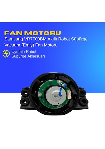 Samsung Uyumlu, Vr7700bm Akıllı Robot Süpürge Vacuum Emiş Fan Motoru Yedek Parça