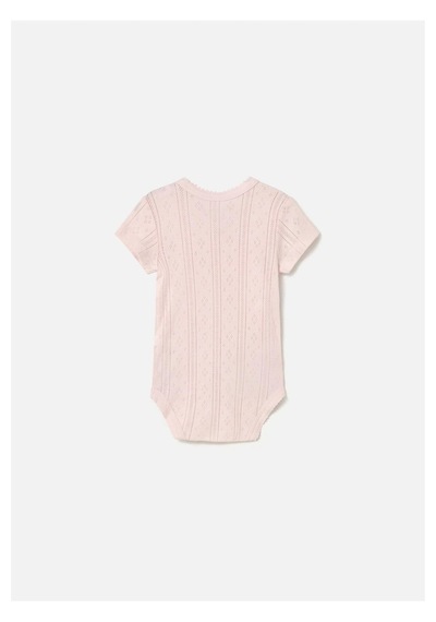 Kız Bebek Kısa Kollu Zıbın Pembe 1701 Pembe