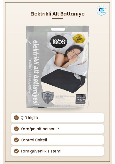 Çift Kişilik Elektrikli Battaniye Alt Isıtıcı Kış Yatak Odası Tam Çok renkli