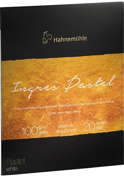 Hahnemühle Ingres Pastel Defteri 100G 24X31 Cm 20 Yaprak Beyaz