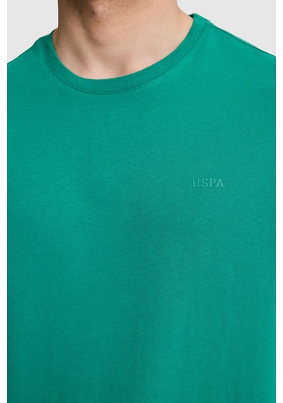 U.S. Polo Assn. U.s. Polo Assn. Erkek Koyu Yeşil Tişört Basic 50327022-vr079 Koyu Yesıl