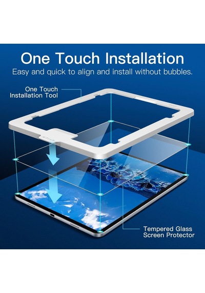 Kolay Kurulum Mekanizmalı Tablet Cam İpad A16 10.nesil 10.9 10.2 Air 11 2025 İle Uyumlu Tablet