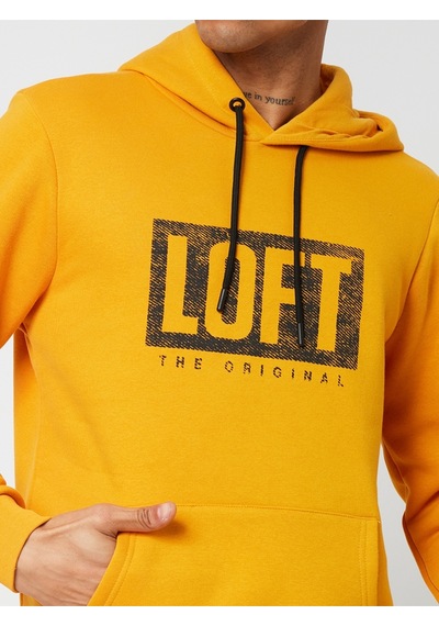 Regular Fit Erkek Sweatshirt Safran