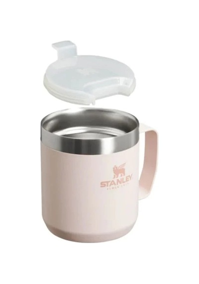 The Legendary Camp Mug Kapaklı Termos Bardak 0.35l 12oz - Rose Quartz