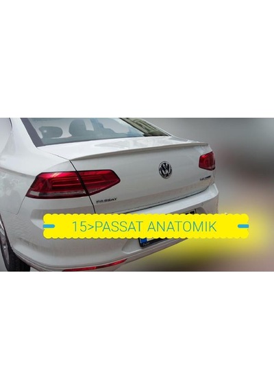 VOLKSWAGEN PASSAT B8 2014-2019 ASTARLI İNCE ANATOMİK SPOİLER